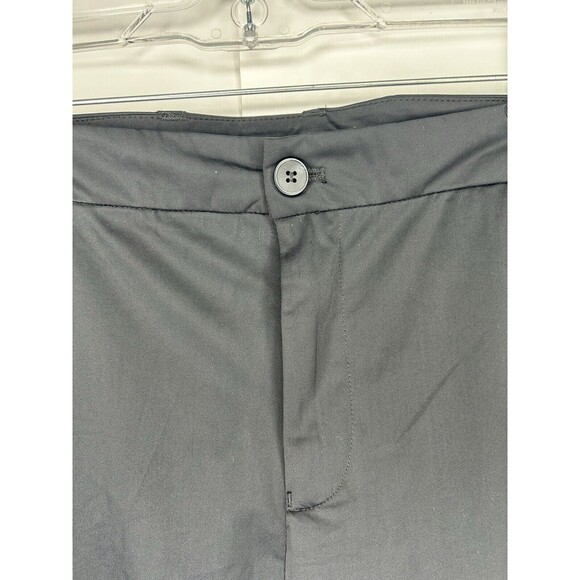 Spaidersilk Women’s Plus Size Straight Leg Dress Pants Black SIZE 32W NWOT - Picture 3 of 8